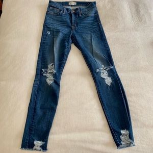 Madewell 9” high rise skinny jean